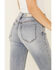 Image #4 - Rock & Roll Denim Women's Frayed Hem Bell Bottom Jeans, , hi-res