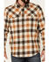 Pendleton Men's Plaid Weston Button Down Western Shirt Jacket , Brown, hi-res
