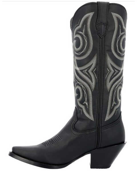 Image #3 - Durango Women's Crush Western Boots - Snip Toe, Black, hi-res