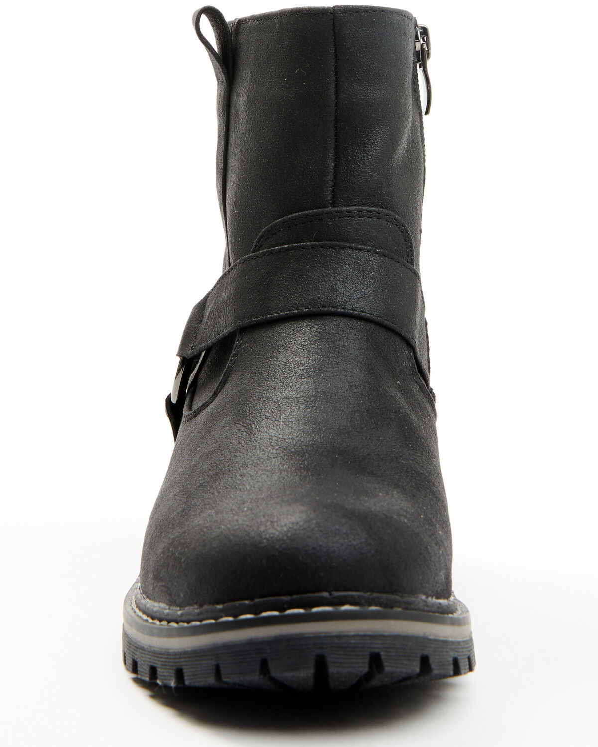 Image #4 - Corkys Women's Fall In Love Harness Booties - Round Toe, Black, hi-res