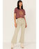 Wrangler x Yellowstone Women's RIP Can Be My Ranch Hand Cropped Graphic Tee, Burgundy, hi-res