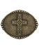 Image #2 - Montana Silversmiths Men's Faith of the Southwest Belt Buckle, Silver, hi-res