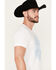 Image #2 - Cinch Men's Logo Short Sleeve Graphic T-Shirt, White, hi-res