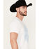 Cinch Men's Logo Short Sleeve Graphic T-Shirt, White, hi-res