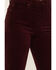 Image #2 - 7 For All Mankind Women's High Rise Velvet Lisha Bootcut Jeans, Burgundy, hi-res