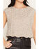 Image #3 - Sadie & Sage Women's Sequins Tank, Silver, hi-res