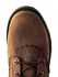 Justin Men's Pulley Waterproof Met Guard 8" Lace-Up Work Boots - Composite Toe, Brown, hi-res