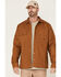 Hawx Men's Ellis Weathered Duck CPO Snap Work Shirt Jacket , Rust Copper, hi-res