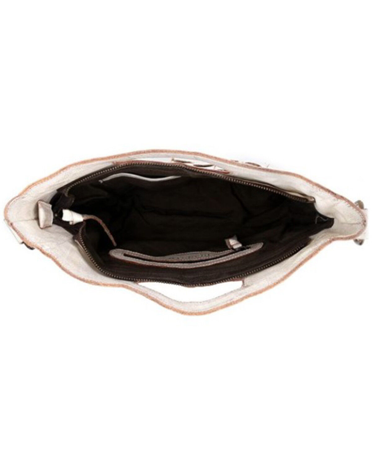 Image #3 - Bed Stu Women's Orchid Handle Crossbody Bag, Grey, hi-res