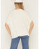 Image #4 - Blended Women's Studded Poncho Tee, White, hi-res