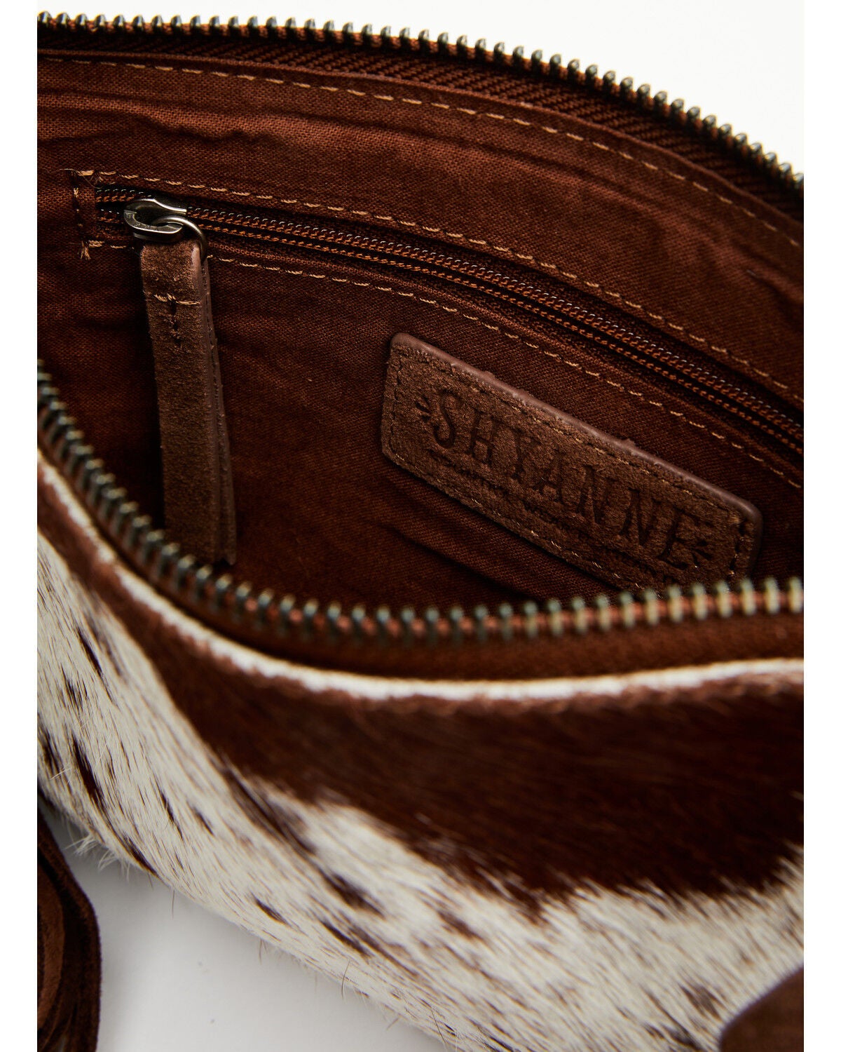 Image #4 - Shyanne Women's Meadow Hairon Leather Crossbody Bag, Brown, hi-res