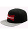 Image #1 - H Bar C Men's Budweiser Embroidered Logo Ball Cap, Black, hi-res