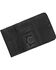 American West Women's Tri-Fold Wallet with Snap Closure, Black, hi-res