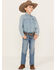 Image #1 - Wrangler 20x Toddler Boys' Light Wash 42 Vintage Bootcut Jeans, Blue, hi-res