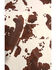 Image #2 - HiEnd Accents 200TC Cotton Elsa Cowhide 4 Piece Sheet Set - Queen Size, Chocolate, hi-res