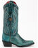 Image #2 - Ferrini Women's Twilight Western Boots - Snip Toe, Teal, hi-res