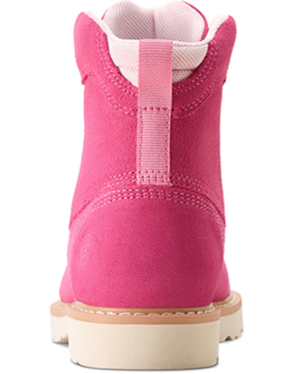 Image #3 - Ariat Little Girls' Rebar Lift Casual Boots - Moc Toe, Pink, hi-res