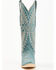 Image #4 - Circle G Women's Tall Western Boots - Snip Toe, Blue, hi-res