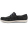 Image #3 - Twisted X Men's Boat Shoes - Moc Toe, Black, hi-res