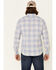 Flag & Anthem Men's Portola Plaid Print Long Sleeve Button Down Western Shirt , Blue, hi-res