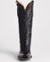 Image #3 - Lucchese Women's Patsy Western Boots - Square Toe, Black, hi-res