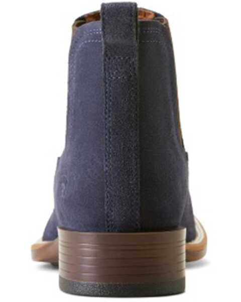 Image #3 - Ariat Men's Booker Ultra Western Boots - Broad Square Toe , Navy, hi-res