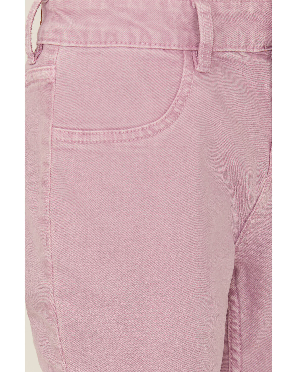 Image #2 - Shyanne Girls' Super Flare Distressed Hem Stretch Jeans, Lavender, hi-res