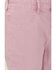 Image #2 - Shyanne Girls' Super Flare Distressed Hem Stretch Jeans, Lavender, hi-res