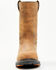 Image #4 - Hawx Men's 11" Industrial Wellington Work Boots - Composite Toe , Brown, hi-res
