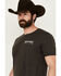 Image #3 - Moonshine Spirit Men's Southern Rock Short Sleeve Graphic T-Shirt, Charcoal, hi-res