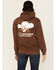 Image #4 - Troll Co Women's Savage Hoodie, Chestnut, hi-res