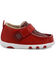 Image #2 - Twisted X Toddler Girls' Driving Moc Shoes - Moc Toe , Red, hi-res