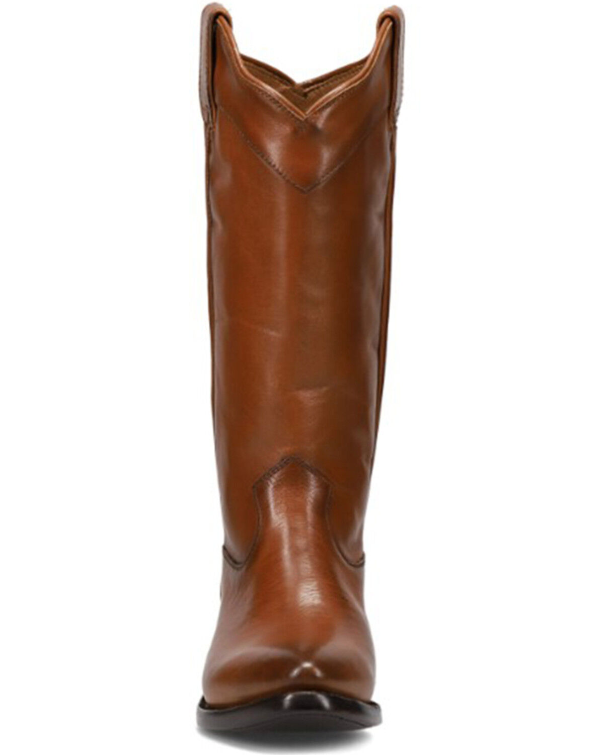Image #4 - Frye Women's Billy Daisy Pull-On Western Boots - Round Toe, Caramel, hi-res