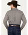 Image #4 - RANK 45® Men's Chute Gate Geo Print Long Sleeve Button-Down Western Shirt, Black, hi-res