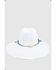 Image #6 - Nikki Beach Women's Dara Straw Western Fashion Hat, White, hi-res