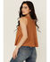 Image #4 - Cleo + Wolf Women's Cat Lace Trim Tank Top, Caramel, hi-res