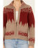Image #3 - Pendleton Women's Alpine Print Zip Cardigan, Natural, hi-res