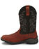 Image #3 - Tony Lama Men's Roustabout Brick Western Work Boots - Soft Toe, Cognac, hi-res