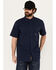 Image #1 - Ariat Men's Rebar Made Tough 360 AirFlow Short Sleeve Work Shirt , Navy, hi-res