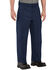 Image #2 - Red Kap Men's Navy Performance Shop Pants, , hi-res