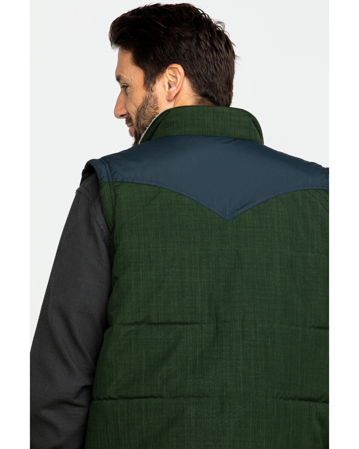 Image #5 - Cody James Core Men's Southerner Two Tone Puffer Vest , , hi-res