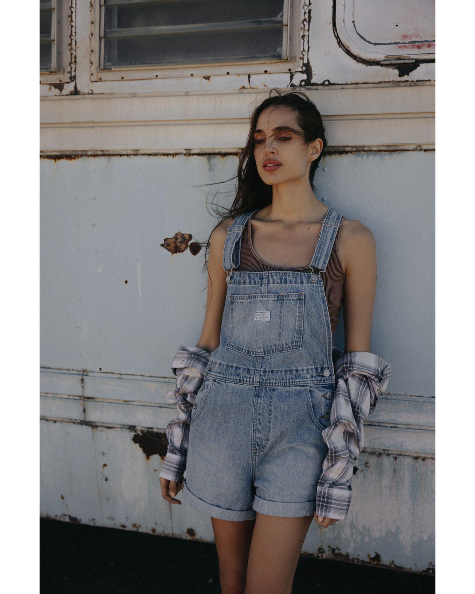 Levi's shortalls womens deals
