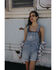 Image #1 - Levi's Women's Light Wash Vintage Shortalls, Light Wash, hi-res
