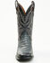 Image #4 - Corral Men's Exotic Caiman Western Boots - Broad Square Toe, Black, hi-res