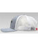 Ropesmart Men's White Serape Solo Embroidered Steerhead Patch Mesh-Back Ball Cap , White, hi-res