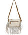 Myra Bag Women's Golden Girl Hair-On Hide Fringe Bag, Brown, hi-res