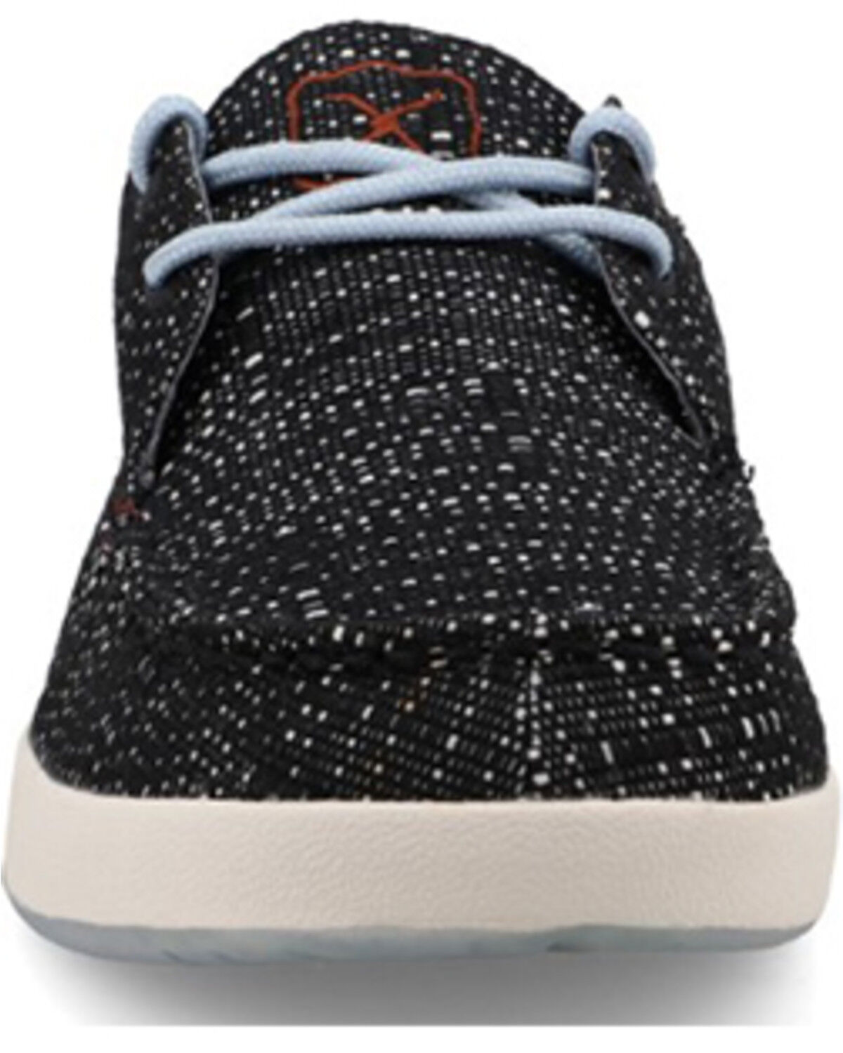 Image #4 - Twisted X Men's Boat Shoes - Moc Toe, Black, hi-res