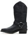 Image #3 - Harley Davidson Men's Pecos Motorcycle Boots - Square Toe, Black, hi-res