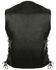 Image #2 - Milwaukee Leather Women's 6 Pocket Side Lace Concealed Carry Vest - 3X, Black, hi-res