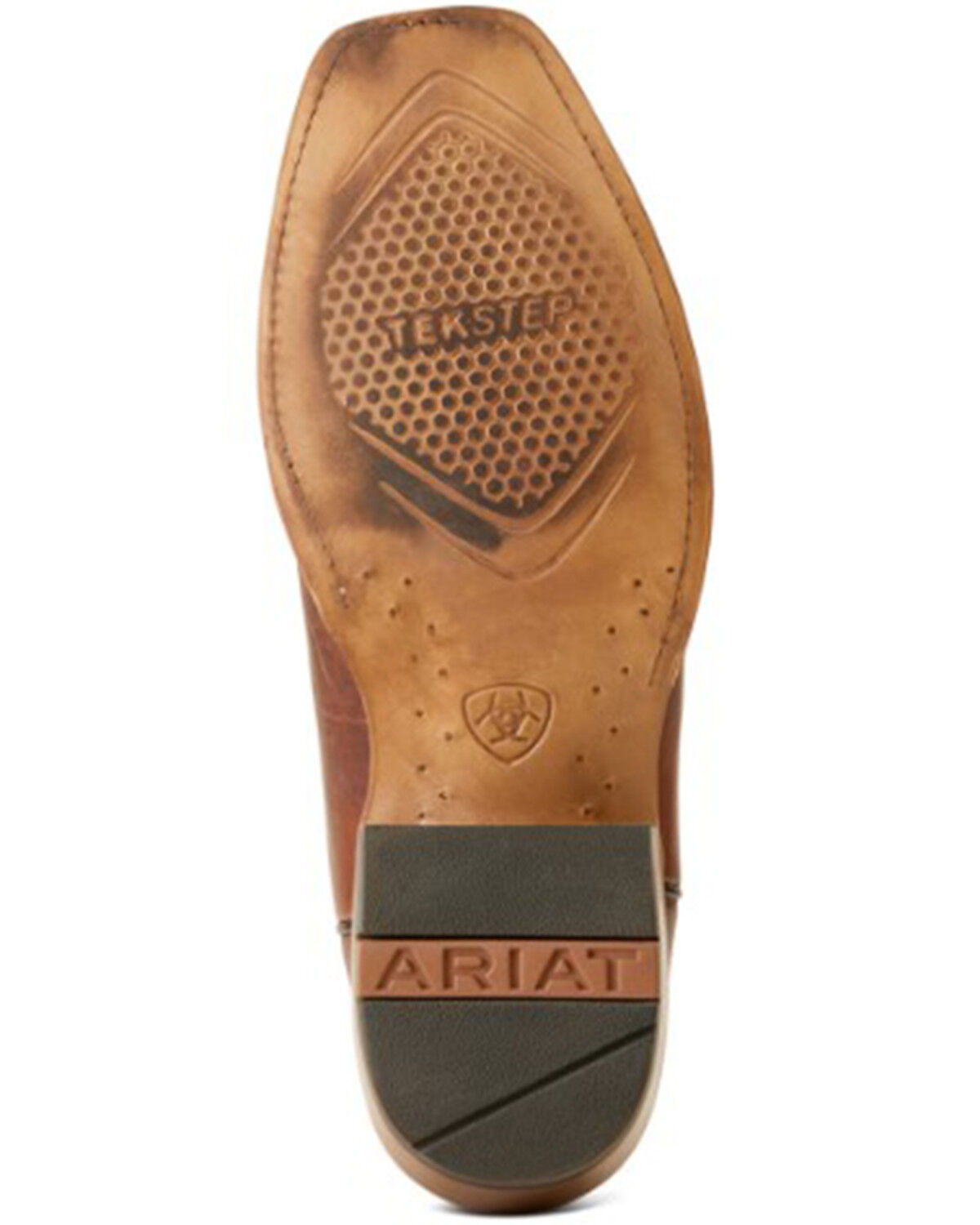 Image #5 - Ariat Men's Futurity Time Copper Crunch Western Boots - Square Toe, Brown, hi-res